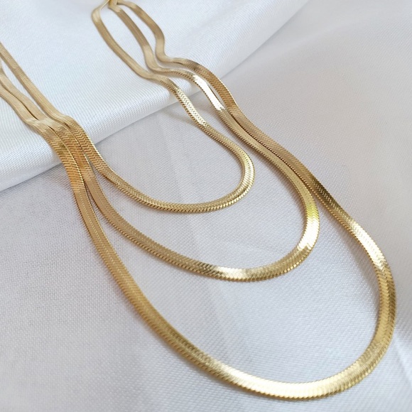 GP Three Layer Necklace - Picture 3 of 6